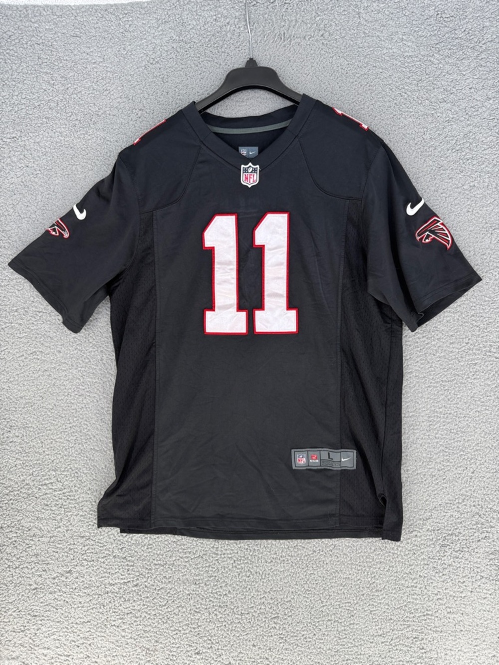 Atlanta Falcons Jones #11 Nike On Field men’s large football jersey embroidered